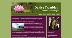 Desktop Screenshot of denisetromblay.com